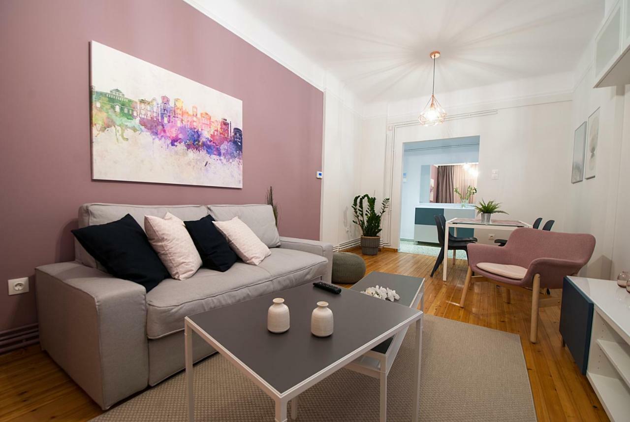 סלוניקי Large, Sunny, Modern Apartment Fully Renovated, Next To Agia Sofia מראה חיצוני תמונה